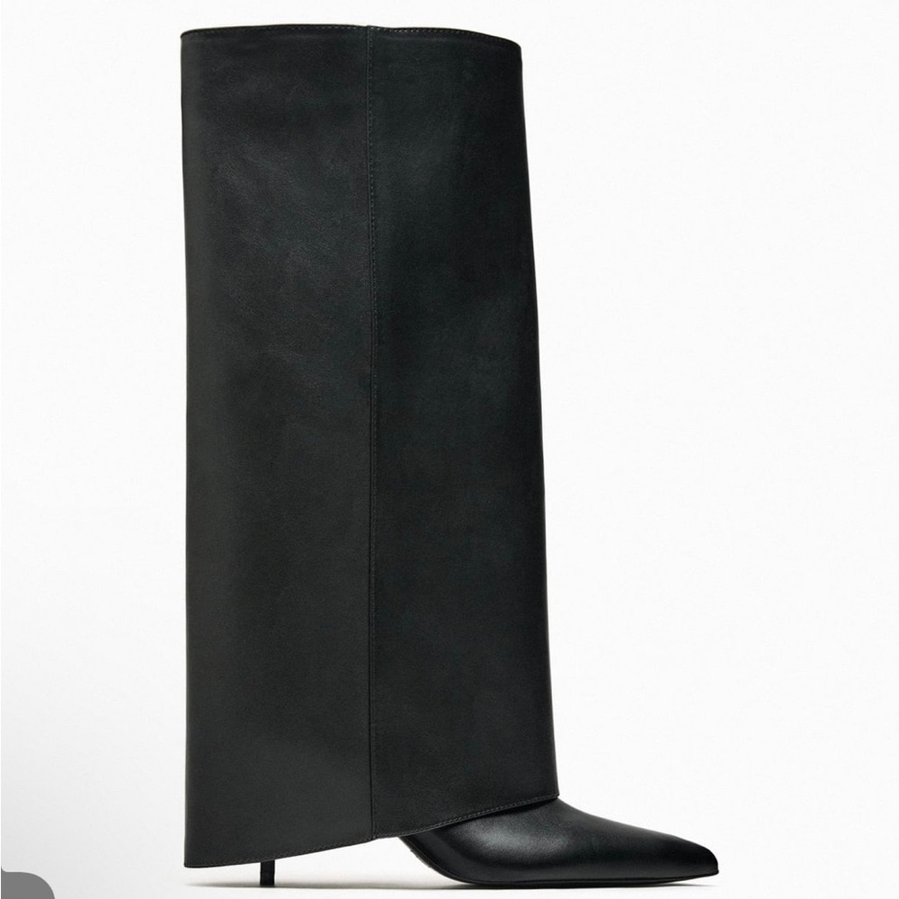 Zara Viral shark boot size 10